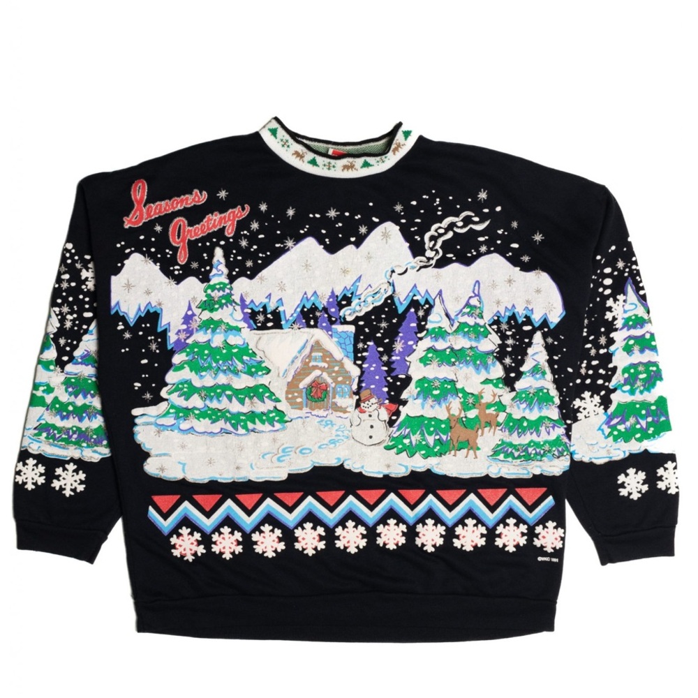 Vintage 90s 1991 Christmas holy grail Crewneck sweater